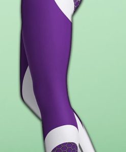 beehive geometric yoga leggings royal purple 2 APUTl