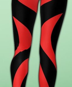 black 26 red heart shaped yoga leggings 1 eljN5