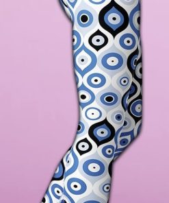 blue eye pattern yoga leggings 5 PJyjg