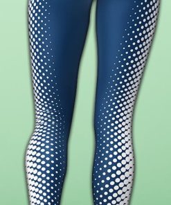 blue optical illusion yoga leggings 4 SOh0N