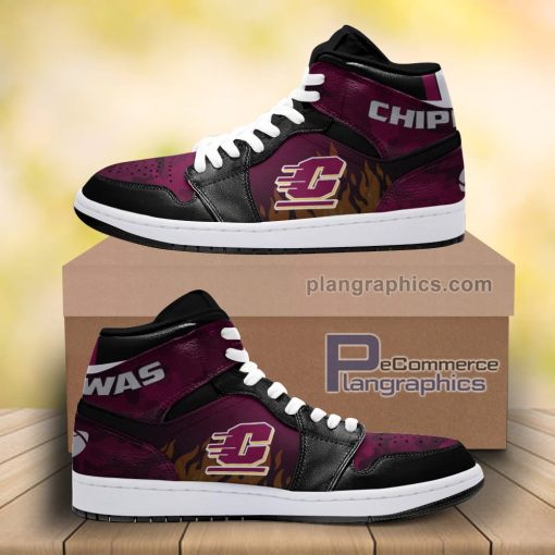 camo logo central michigan chippewas jordan sneakers 1 qtDw0