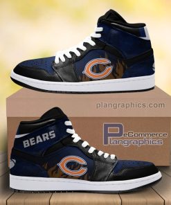 camo logo chicago bears jordan sneakers 1 TLwb5