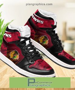 camo logo chicago blackhawks jordan sneakers 3 4kb32