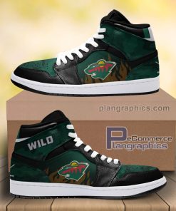 camo logo minnesota wild jordan sneakers 1 EPXfF
