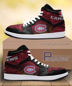 camo logo montreal canadiens jordan sneakers 1 n7keh