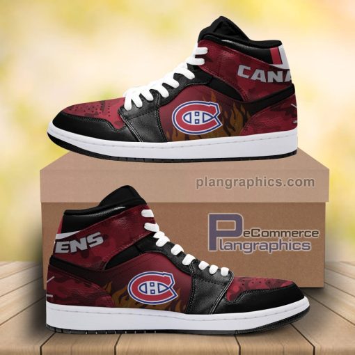 camo logo montreal canadiens jordan sneakers 1 n7keh
