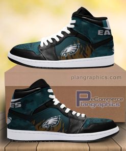 camo logo philadelphia eagles jordan sneakers 1 Tf2G6