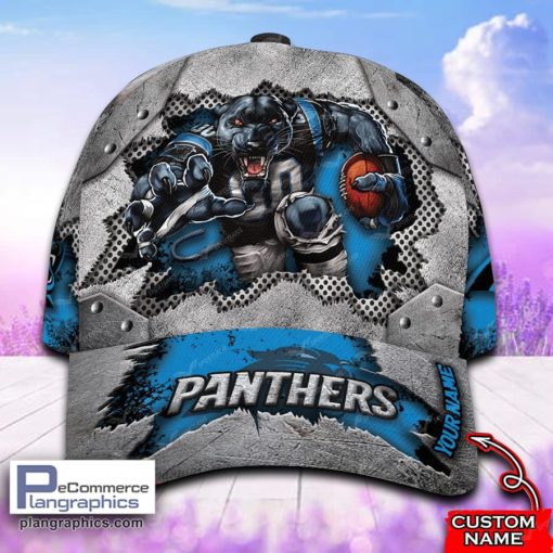 carolina panthers mascot nfl cap personalized 1 Erh6t