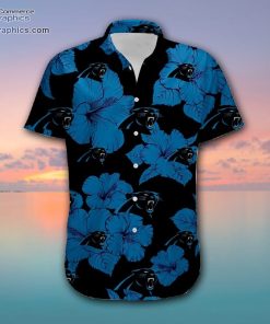 carolina panthers tropical floral shirt uyGmJ