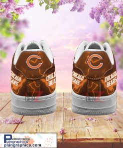 chicago bears air sneakers mascot thunder style custom nfl air force 1 shoes 178 fls4q