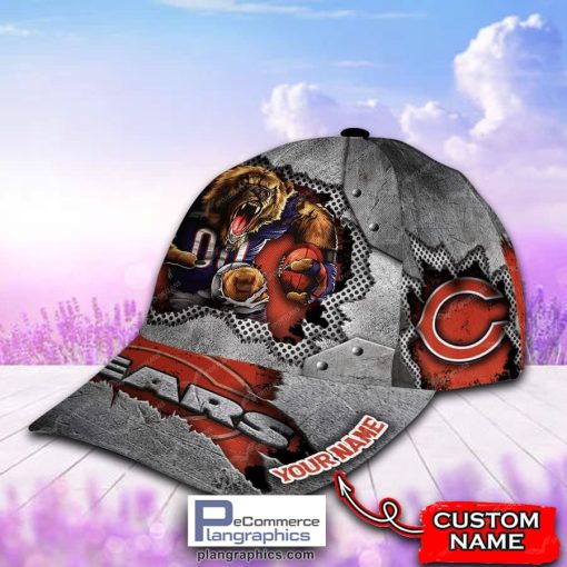 chicago bears mascot nfl cap personalized 2 l1Oh3