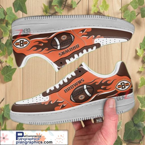 cleveland browns air sneakers nfl custom air force 1 shoes 47 G13Ol