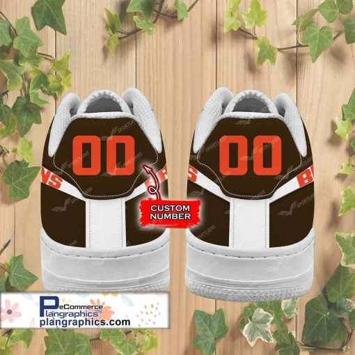cleveland browns nfl custom name and number air force 1 shoes rbpl108 152 XCANc