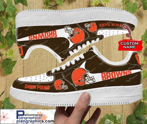 cleveland browns nfl custom name and number air force 1 shoes rbpl108 45 DQ6Wa