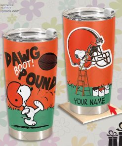 cleveland browns tumbler snoopy tumbler 1 SFrOZ