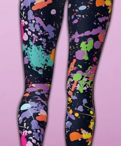 colorful abstract yoga leggings 4 jtxfd