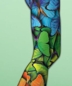colorful butterflies yoga leggings 5 yFQSG