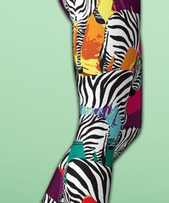 colorful zebra yoga leggings 5 ko3vZ