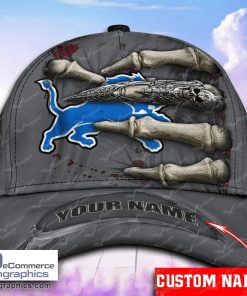 detroit lions mascot nfl cap personalized pl011 1 e39sx