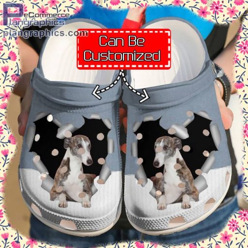 dog crocs greyhound paper heart clog shoes 1 lF61E