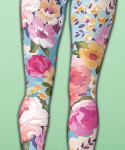 flower power yoga leggings 4 L2ySJ
