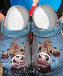 funny cow crocs clogs shoes 1 QbKdb