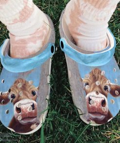 funny cow crocs clogs shoes 4 GPjxB