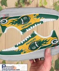 green bay packers air sneakers nfl custom air force 1 shoes 39 ROa8o