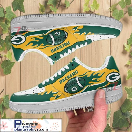 green bay packers air sneakers nfl custom air force 1 shoes 39 ROa8o