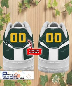 green bay packers nfl custom name and number air force 1 shoes rbpl112 148 MN5CJ