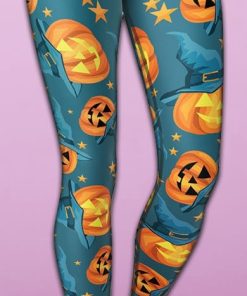 halloween pumpkin yoga leggings 1 rWRLN