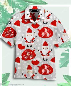 hos santa red christmas aloha hawaiian shirts cyBDz