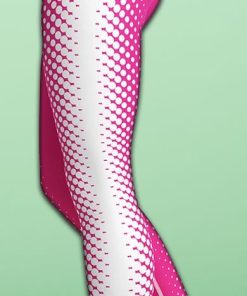 hot pink optical illusion yoga leggings 2 ukD10