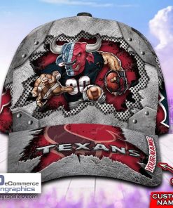 houston texans mascot nfl cap personalized 1 Utsch