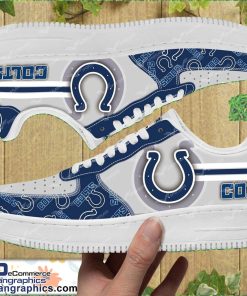 indianapolis colts nfl custom name and number air force 1 shoes 38 LRehZ