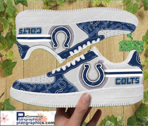indianapolis colts nfl custom name and number air force 1 shoes 38 LRehZ
