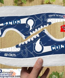 indianapolis colts nfl custom name and number air force 1 shoes rbpl114 37 ntMpa