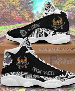 jd13 shoes custom beard skull cross axes sneakers PTS8U
