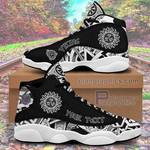 jd13 shoes custom norse wolf tribal sneakers Iagzv