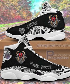 jd13 shoes custom warrior with raven sneakers A3bRR