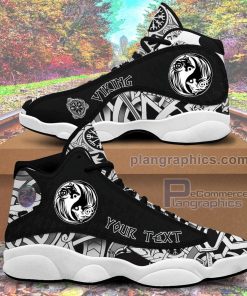 jd13 shoes custom yin and yang wolf swallowing of the sun sneakers vxVxp