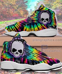 jd13 shoes skull tie dye air jd13 sneaker sport shoes men and women shoes jd13 size 3 to 1 8egzK