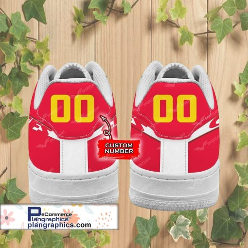 kansas city chiefs nfl custom name and number air force 1 shoes rbpl116 144 5XoSp