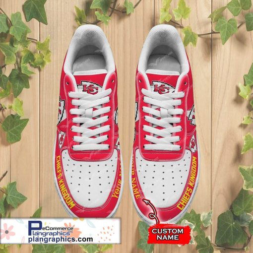 kansas city chiefs nfl custom name and number air force 1 shoes rbpl116 96 NVVFO