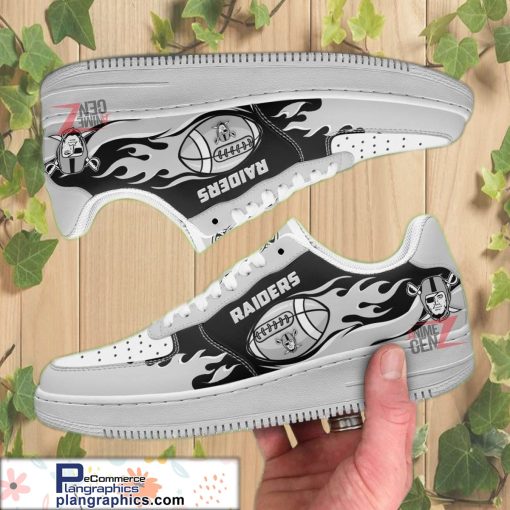 las vegas raiders air sneakers nfl custom air force 1 shoes 32 U5WCW