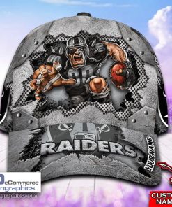 las vegas raiders mascot nfl cap personalized 1 NNpJi
