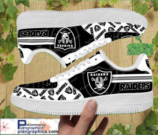 las vegas raiders nfl custom name and number air force 1 shoes 32 BAHHC