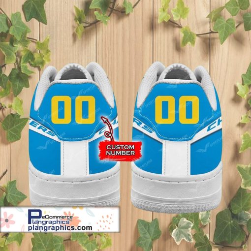 los angeles chargers nfl custom name and number air force 1 shoes rbpl118 142 DTq5M