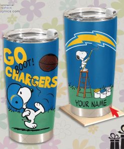 los angeles chargers tumbler snoopy tumbler 1 D8gFo