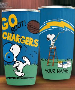 los angeles chargers tumbler snoopy tumbler 3 3PGmN